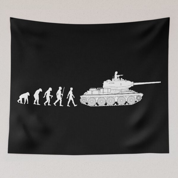 Item preview, Humorous design on the theme of evolution and tanks designed and sold by FAawRay.