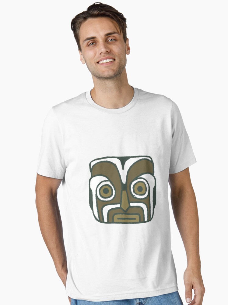 Thumbnail 1 of 7, Essential T-Shirt, Hieroglyphs face designed and sold by misahiraysa.