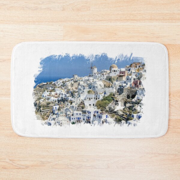 Item preview, Oia town, Santorini. designed and sold by AdamsGrandad.