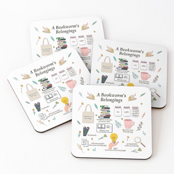 Item preview, A Bookworm's Belongings designed and sold by Pavnud.