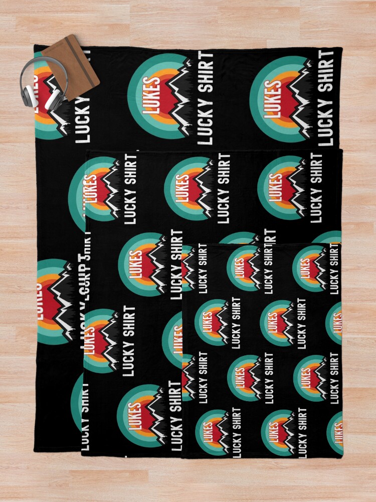 Imagen 5 de 6, Manta con la obra Lukes Lucky Shirt, diseñada y vendida por ryanhcs.