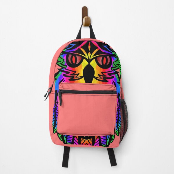 Item preview, colorful owl designed and sold by Artsbyhash.