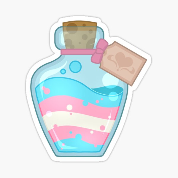 Pride Potion Trans Sticker For Sale By Dream Thunder Redbubble