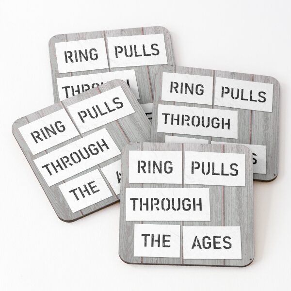 Item preview, Ring Pulls Through The Ages - Detectorists - DMDC designed and sold by Inflict Design.