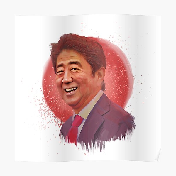 “Shinzo Abe” Poster for Sale by Chrisjeffries24 | Redbubble