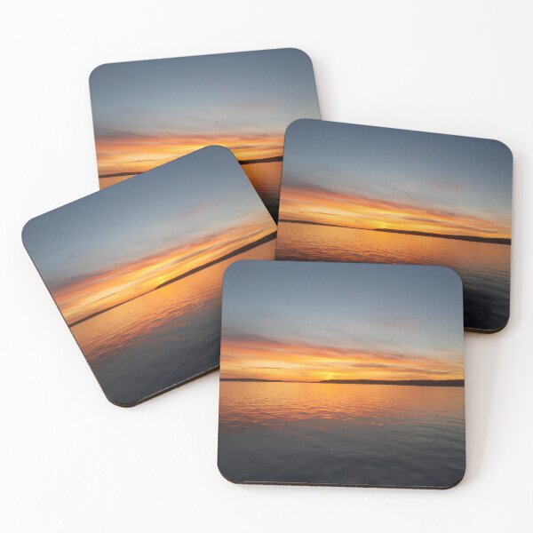 Item preview, Sunset over Vänern designed and sold by gritsandbits.