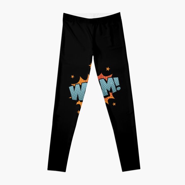 Onomatopoeia Leggings for Sale