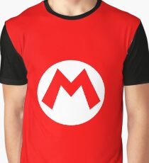 Super Mario Mario Icon Graphic T-Shirt