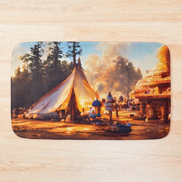 Item preview, Campsite teepee designed and sold by fizzribbit.
