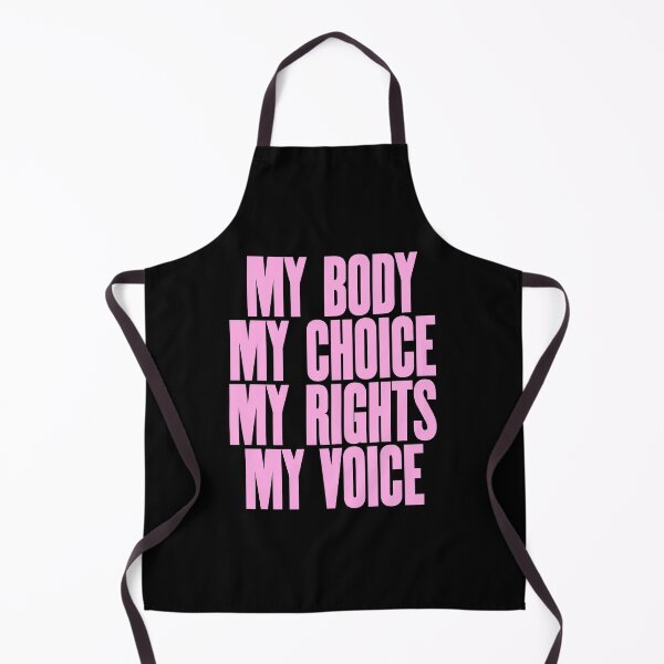 Item preview, My Body My Choice My Rights My Voice, Feminist T-Shirt, Feminist Hoodie, Feminist Typography, Feminist Pins, Sticker, Clifton Top, Feminist Poster & Art Board Prints designed and sold by ShaykhUmer.