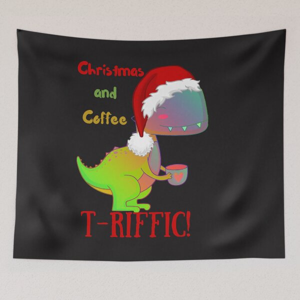 Item preview, Christmas And Coffee T- Riffic! designed and sold by marvacousins246.