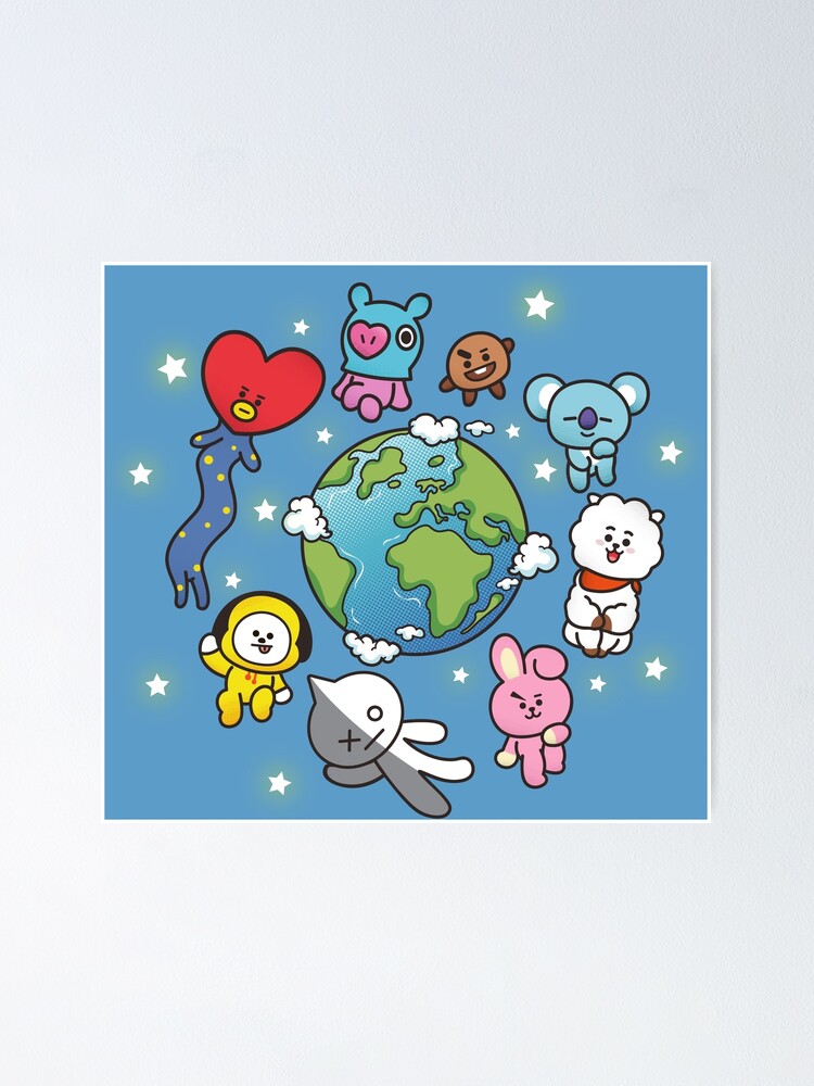 Op zoek naar BT21 Posters - Bekijk nu op