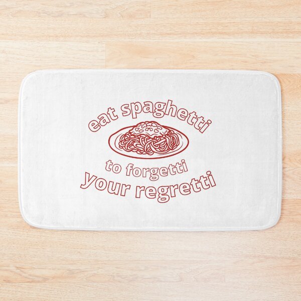 Item preview, Eat Spaghetti To Forgetti Your Regretti designed and sold by zakariadesigner.