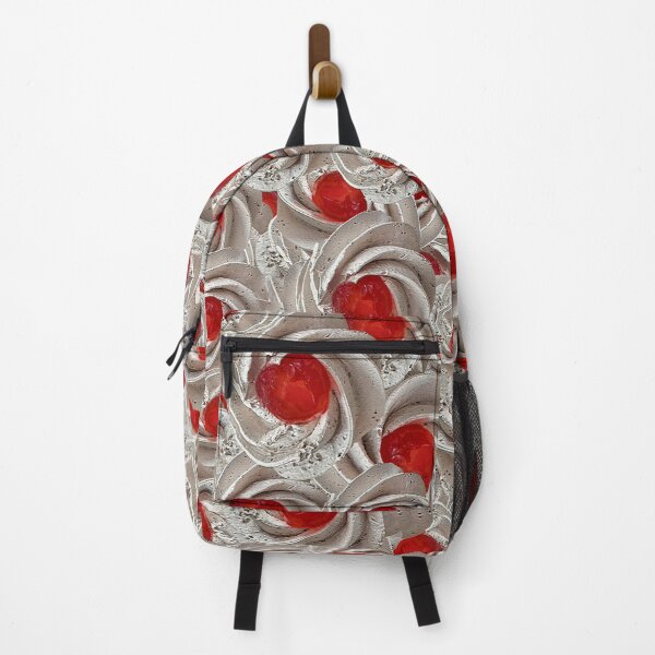 Item preview, Cream With Cherries Motif Pattern designed and sold by DFLC Prints.