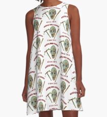 Zombie Wishing Away Summer Since 2010 A-Line Dress
