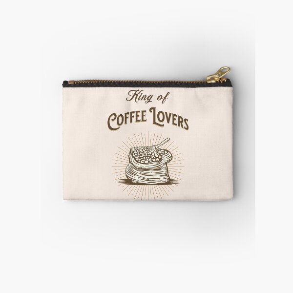 Item preview, King of Coffee Lovers Retro Vintage Coffee Beans in Sack designed and sold by LindaCooke.