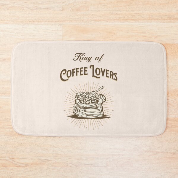 Item preview, King of Coffee Lovers Retro Vintage Coffee Beans in Sack designed and sold by LindaCooke.