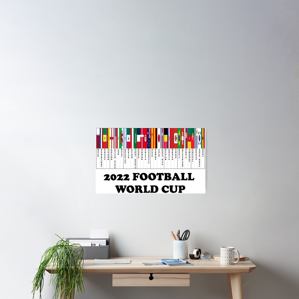 Poster Cup Fifa 2022 Fifa Qatar World Cup 2022 Football World Cup