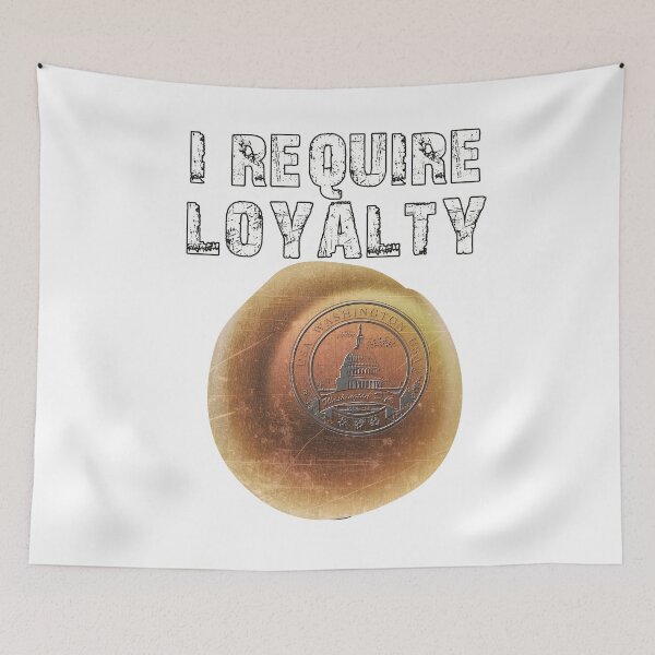 Item preview, I Require Loyalty Tee - Trump Russia Obstruction designed and sold by merchhost.
