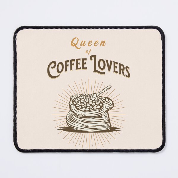 Item preview, Queen of Coffee Lovers Retro Vintage Coffee Beans in Sack designed and sold by LindaCooke.