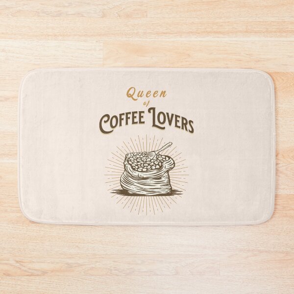Item preview, Queen of Coffee Lovers Retro Vintage Coffee Beans in Sack designed and sold by LindaCooke.