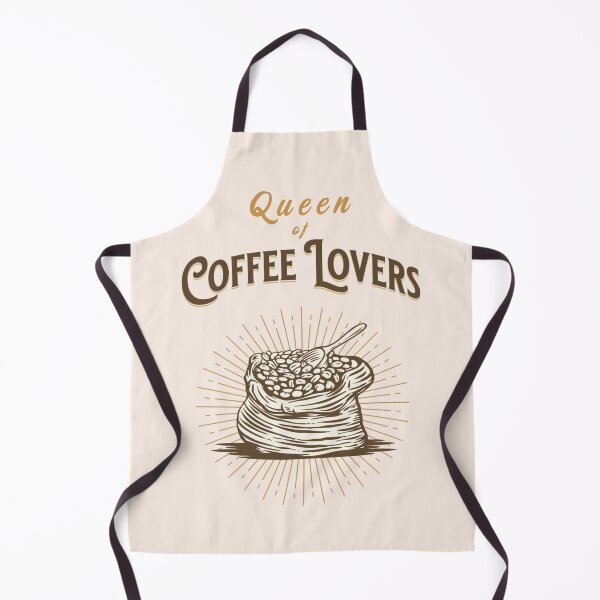 Item preview, Queen of Coffee Lovers Retro Vintage Coffee Beans in Sack designed and sold by LindaCooke.