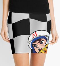 Speed Racer Checkered Flag! Mini Skirt