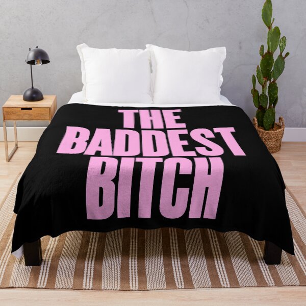 Item preview, THE BADDEST BITCH, Feminist T-Shirt, Feminist Hoodie, Feminist Typography, Feminist Pins, Sticker, Clifton Top, Feminist Poster & Art Board Prints designed and sold by ShaykhUmer.