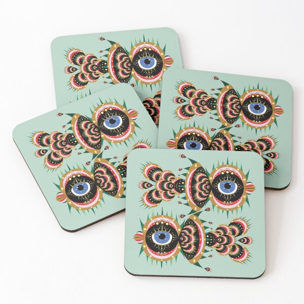 Item preview, Fish Bird - Pistachio designed and sold by Elisa Yinh Creative.