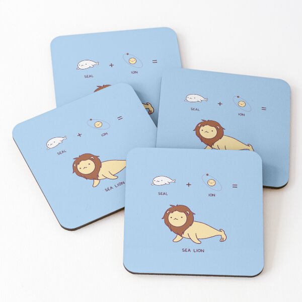 Item preview, Seal + ion = sea lion designed and sold by cheezup.