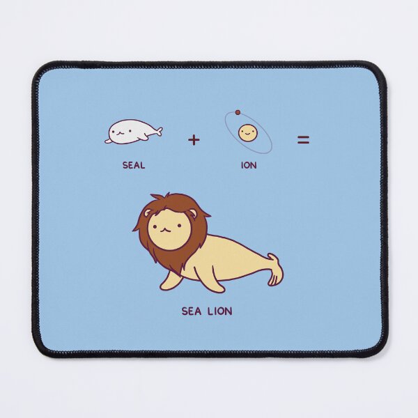 Item preview, Seal + ion = sea lion designed and sold by cheezup.