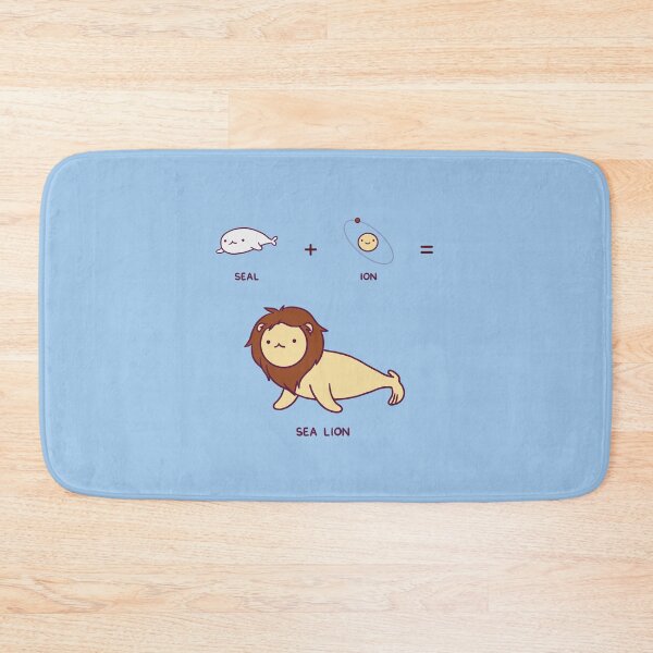 Item preview, Seal + ion = sea lion designed and sold by cheezup.