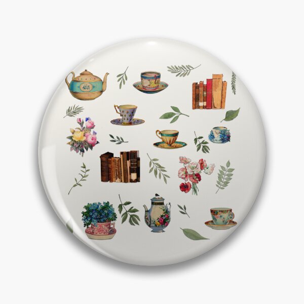 Item preview, Books, tea and flowers designed and sold by Pavnud.