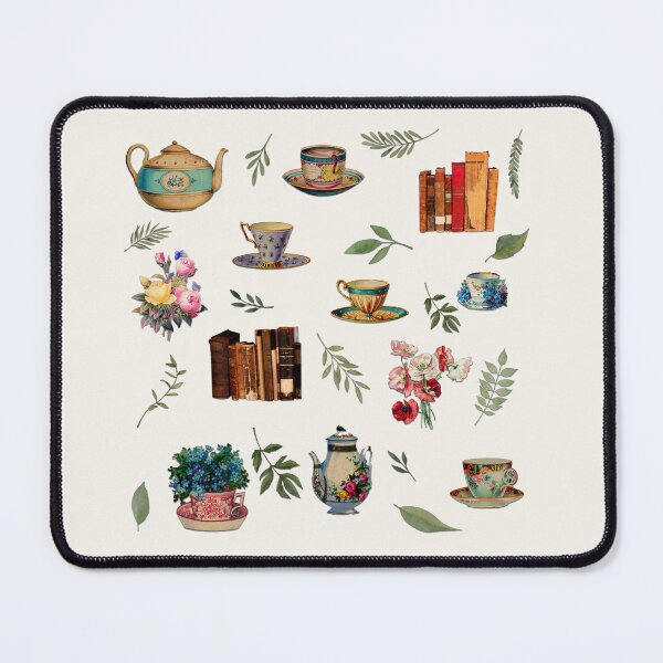 Item preview, Books, tea and flowers designed and sold by Pavnud.