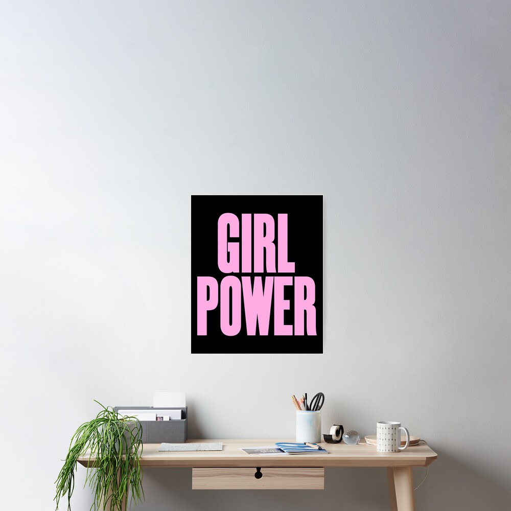We Can Do It Modern Framed Print Typography Wall Art Digital Print Feminist