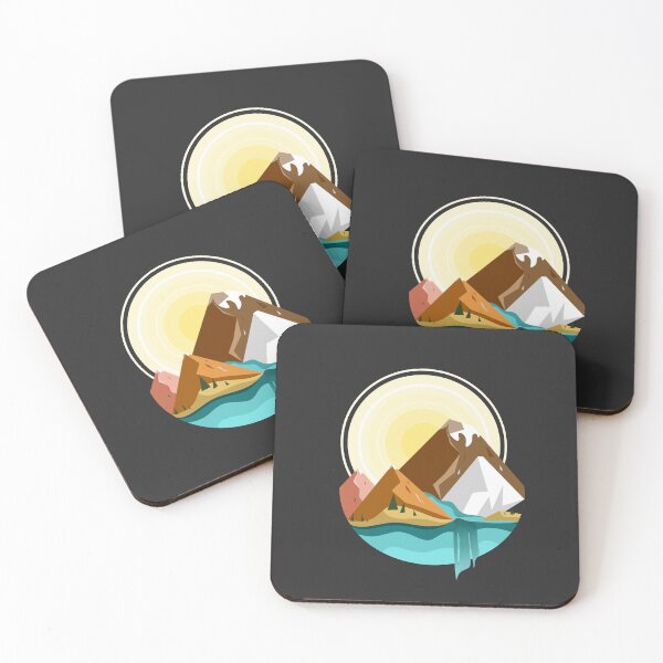 Item preview, Melting Mountain Glaciers designed and sold by Mariia Berezhna.