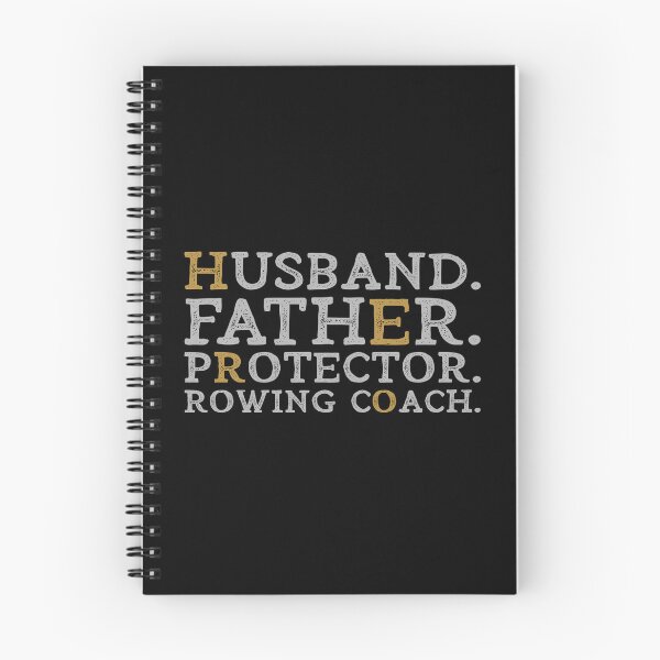 Item preview, Husband Father Protector Rowing Coach Hero Funny Dad Boat Rower Gift designed and sold by WYGSTORE.