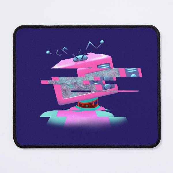 Item preview, Glitch in the neon TV Head designed and sold by Jack'o Bee.