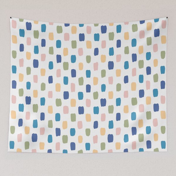 Aperçu de l'œuvre Motif de rectangles abstraits multicolores créée et vendue par Calislahn.
