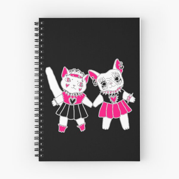 Item preview,  cute cat and dog BFFs designed and sold by spitbone.