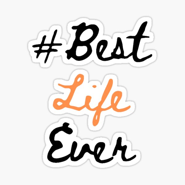 Mejor diseño de Life Ever JW sticjer Pegatina