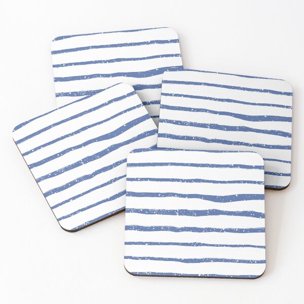 Item preview, Blue Abstract Stripes Pattern designed and sold by Calislahn.