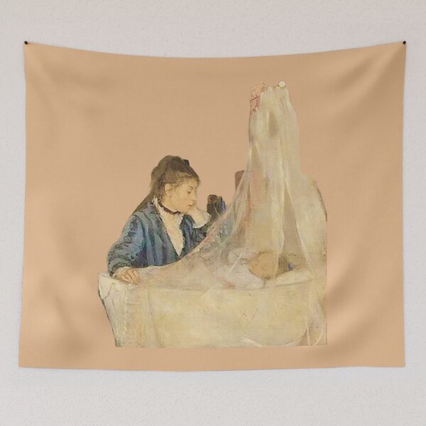 Item preview, The Cradle by Berth Morisot (Famous, female, French, impressionist artist)  designed and sold by CristalleLisa.