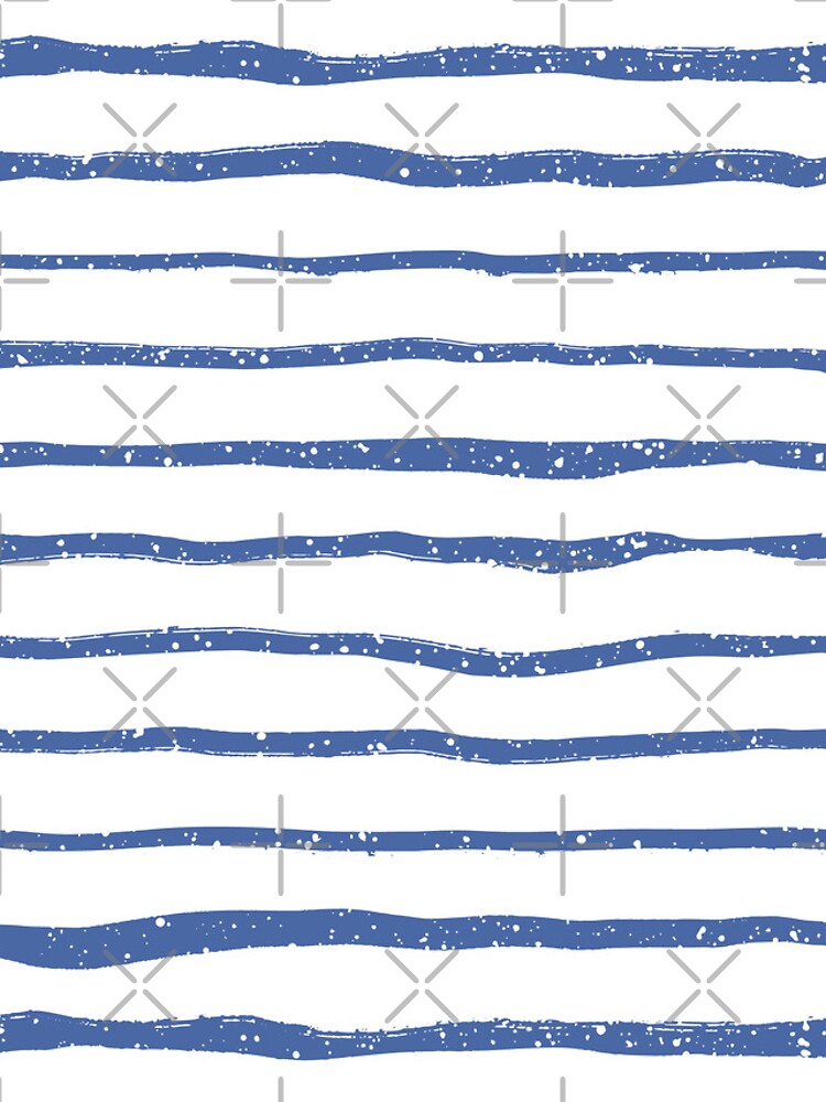 Thumbnail 4 of 4, iPhone Case, Blue Abstract Stripes Pattern designed and sold by Calislahn.