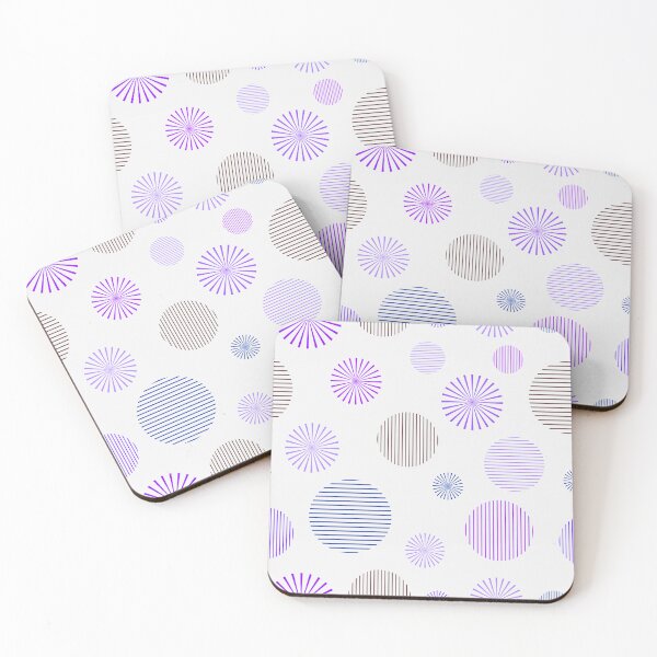 Item preview, Retro Inspired Circle Bursts designed and sold by TotallyRetroArt.