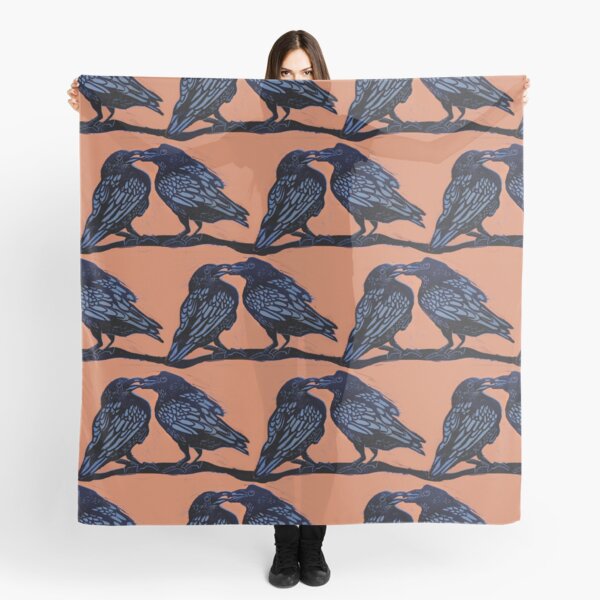 Aperçu de l'œuvre Orange Crows créée et vendue par ariellemorris.