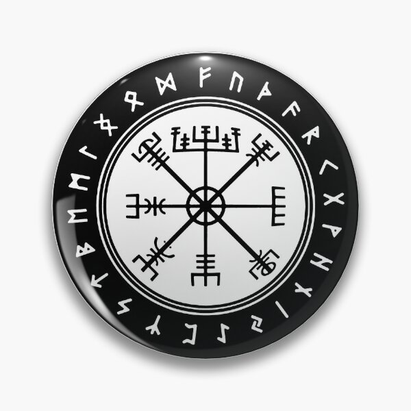 Item preview, Vegvisir | Magical Nordic Runes | Viking Compas designed and sold by ProdbyNiECO.