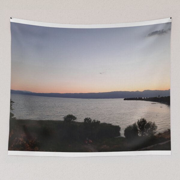 Item preview, Sunset- Ohrid Lake, Magnificent View designed and sold by Dreammkd.