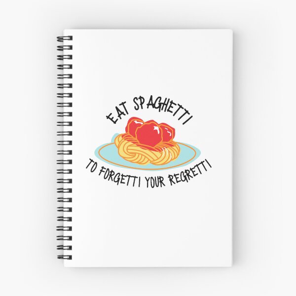 Item preview, eat the spaghetti to forgetti your regretti designed and sold by PCpallavi.