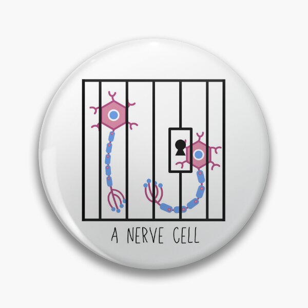 Item preview, Nerve Cell Neuron Neuroscience Puns Funny Science Jokes  designed and sold by CherieTree.